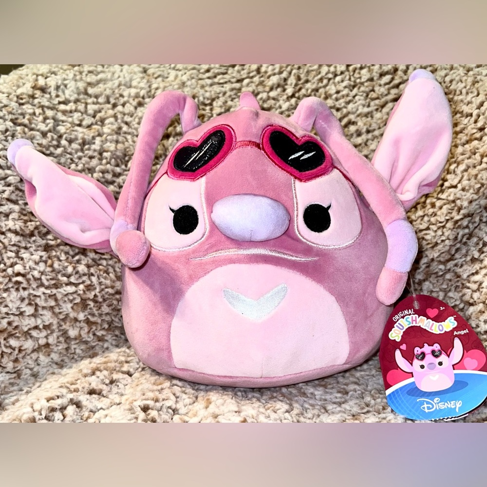 NWT Disney Angel Stitch's Girlfriend Squishmallow 8” Valentine's Day
